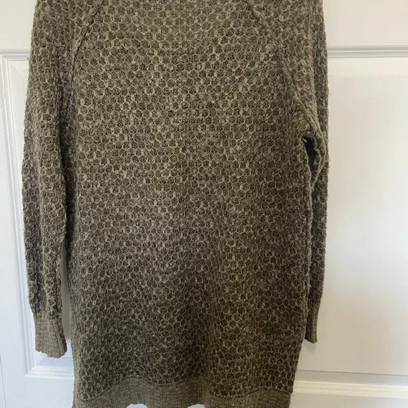 Free People Textured Olive Sweater XS - Picture 2 of 11